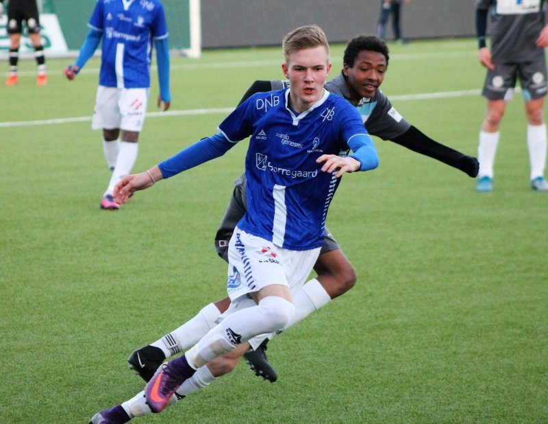 I DYTTEN: Oliver Sandtrø spilte kampen mot Follo. (Foto: Renate Schjolden)