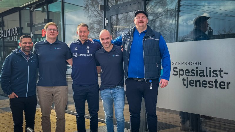 STOLT PARTNER: Sarpsborg Spesialisttjenester er ny samarbeidspartner av Sarpsborg 08.