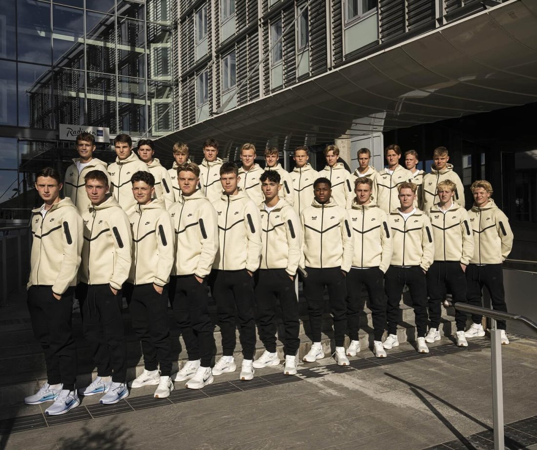 U20-landslaget er på vei til Chile. (Foto: Equinor landslagsskole, Facebook)