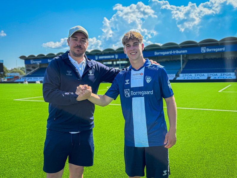 TILBAKE: Martin Bakkenget har signert en langtidskontrakt med Sarpsborg 08.
