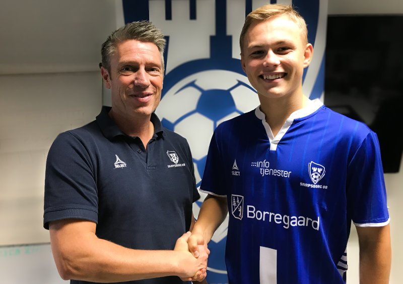 UT 2020: Johan Olstad har skrevet en kontrakt med Sarpsborg 08 for de neste tre årene. (Foto: Alexander Klaussen)