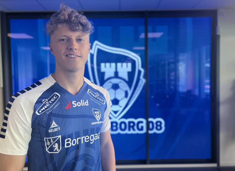 08-KLAR: Victor Torp har i dag signert en treårsavtale med Sarpsborg 08.